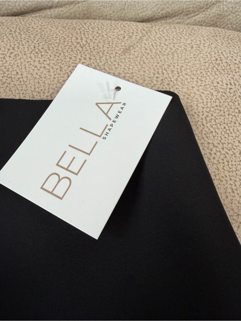 Bella Black High-Rise Shapewear Leggings - Picture 2 of 4